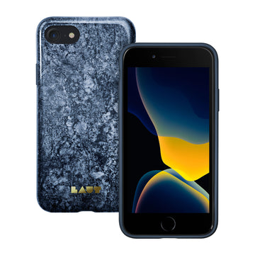 HUEX ELEMENTS case for iPhone SE / 8 /7 - Marble Blue