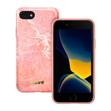 HUEX ELEMENTS case for iPhone SE / 8 /7 - Marble Pink