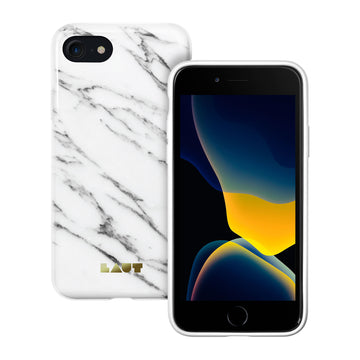 HUEX ELEMENTS case for iPhone SE / 8 /7 - Marble White