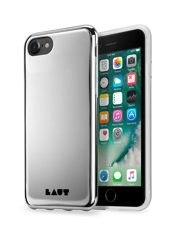 HUEX METALLICS for iPhone SE / 8 /7 - Silver