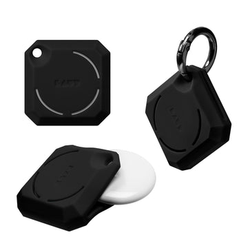 HUEX GEM case for AirTag - BLACK