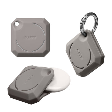 HUEX GEM case for AirTag - GREY
