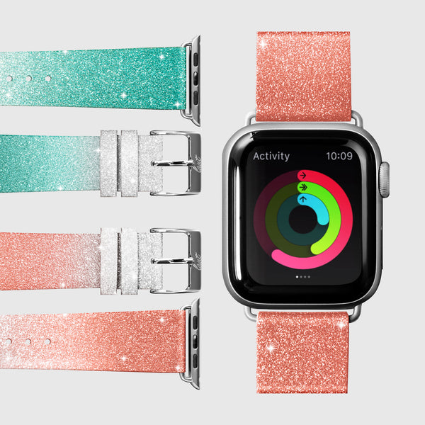 OMBRE SPARKLE Watch Strap for Apple Watch Series 1-9 & SE & ULTRA