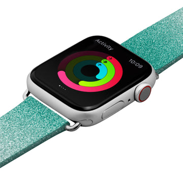 OMBRE SPARKLE Watch Strap for Apple Watch Series 1-10 & SE & ULTRA - Mint