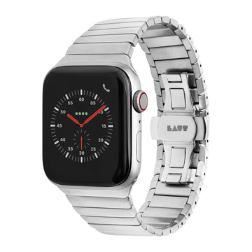 LINKS Watch Strap for Apple Watch Series 4-10 & SE & ULTRA - Silver