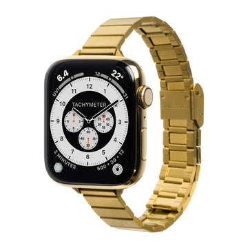 LINKS PETITE Watch Strap for Apple Watch Series 4-10 & SE & ULTRA - Gold
