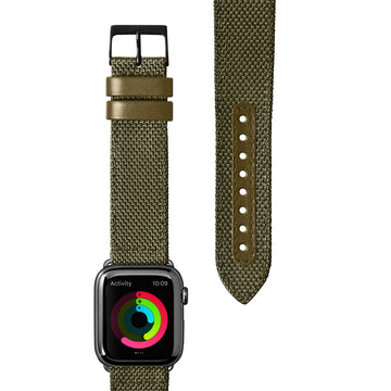Technical 2.0 Watch Strap for Apple Watch Series 4-10 & SE & ULTRA - Olive Green