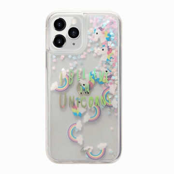 UNICORN Liquid Glitter case for iPhone 12 series - UNICORNS