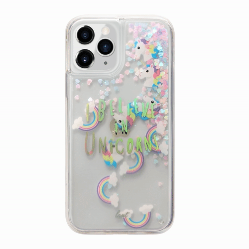 UNICORN Liquid Glitter case for iPhone 12 series
