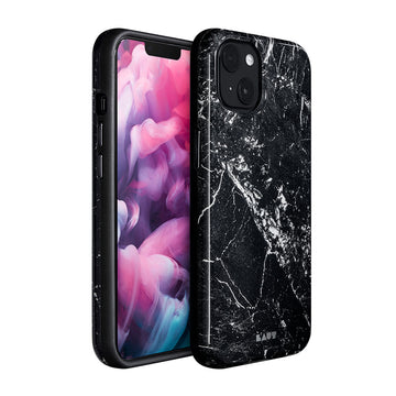 HUEX ELEMENTS case for iPhone 13 Series - MARBLE BLACK