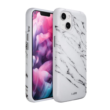 HUEX ELEMENTS case for iPhone 13 Series - MARBLE WHITE