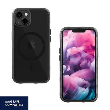CRYSTAL MATTER (IMPKT) - TINTED SERIES case Compatible with MagSafe for iPhone 13 Series - STEALTH