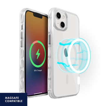 CRYSTAL MATTER (IMPKT) - TINTED SERIES case Compatible with MagSafe for iPhone 13 Series - POLAR