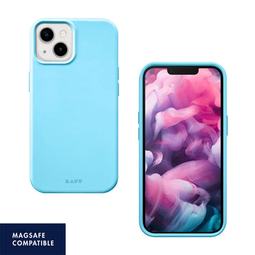 HUEX PASTEL case Compatible with MagSafe for iPhone 13 Series - BABY BLUE