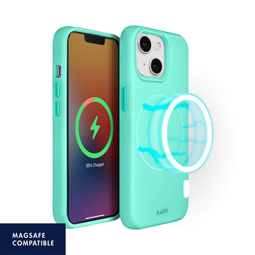 HUEX PASTEL case Compatible with MagSafe for iPhone 13 Series - SPEARMINT