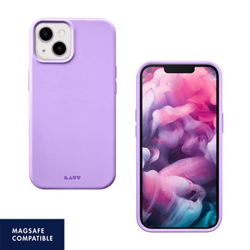 HUEX PASTEL case Compatible with MagSafe for iPhone 13 Series - VIOLET