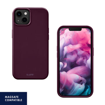 HUEX case Compatible with MagSafe for iPhone 13 Series - PLUM