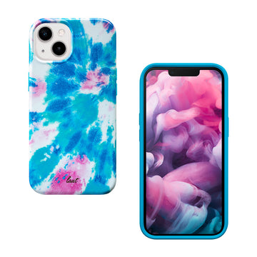 HUEX TIE DYE case for iPhone 13 Series - SKY BLUE