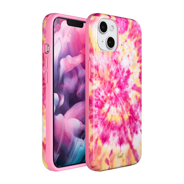 HUEX TIE DYE case for iPhone 13 Series - HOT PINK