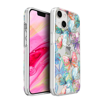 CRYSTAL PALETTE case for iPhone 14 Series - Butterfly