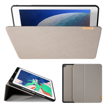 PRESTIGE Folio case for iPad 10.2-inch (2021 / 2020 / 2019) - Taupe
