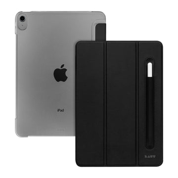 HUEX FOLIO case with Pencil Holder for iPad Air 10.9-inch (2022 / 2020) - Black