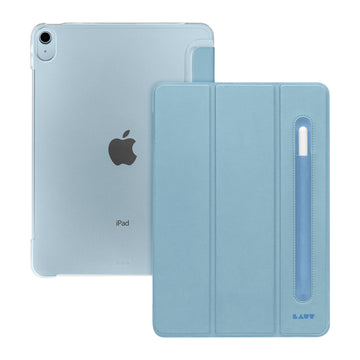 HUEX FOLIO case with Pencil Holder for iPad Air 10.9-inch (2022 / 2020) - Sky Blue