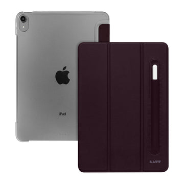 HUEX FOLIO case with Pencil Holder for iPad Air 10.9-inch (2022 / 2020) - Burgundy