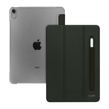 HUEX FOLIO case with Pencil Holder for iPad Air 10.9-inch (2022 / 2020) - Military Green