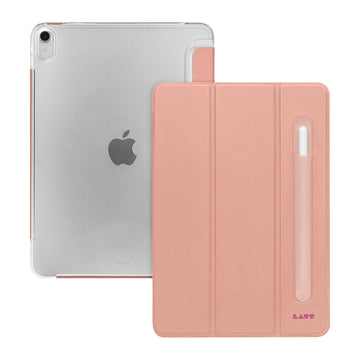 HUEX FOLIO case with Pencil Holder for iPad 10.9-inch ((A16) 11th Gen, 2025 / 10th Gen, 2022) - Rose