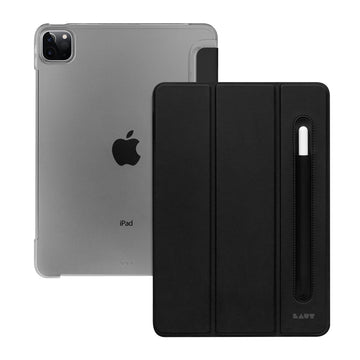 HUEX FOLIO case with Pencil Holder for iPad Pro 11-inch (2022/2021/2020/2018) / iPad Air 10.9-inch (2022 / 2020) - Black