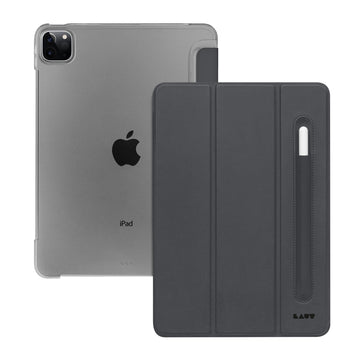 HUEX FOLIO case with Pencil Holder for iPad Pro 12.9-inch (2022/2021) - Fog Grey