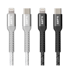 LAUT-LINK TOUGH MATTER 1.2m/3.9ft USB C to Lightning Cable-Cable-For iPhone / iPod / iPad series