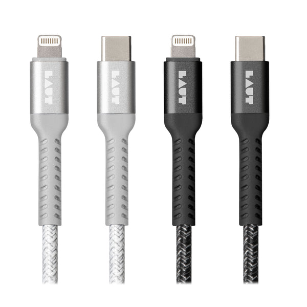 LAUT-LINK TOUGH MATTER 1.2m/3.9ft USB C to Lightning Cable-Cable-For iPhone / iPod / iPad series